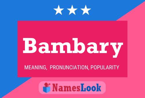 Póster del nombre Bambary