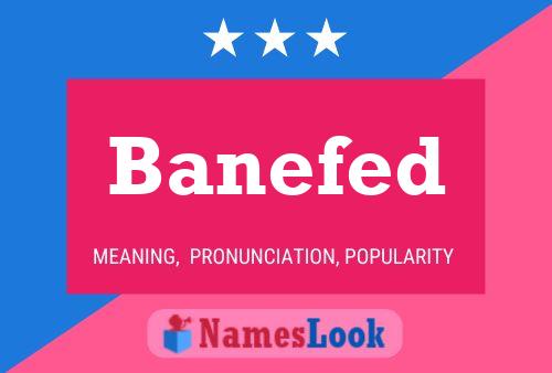 Póster del nombre Banefed