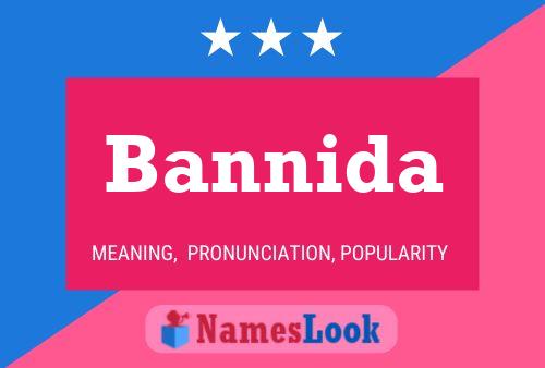 Póster del nombre Bannida