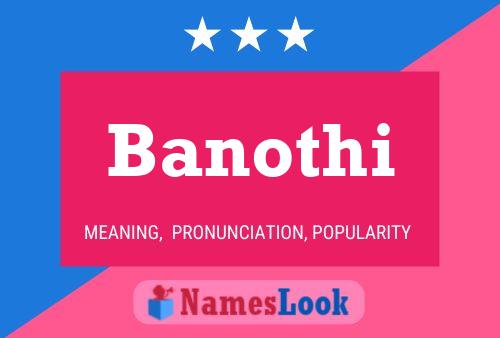 Póster del nombre Banothi