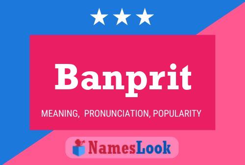 Póster del nombre Banprit