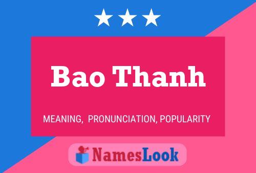 Póster del nombre Bao Thanh