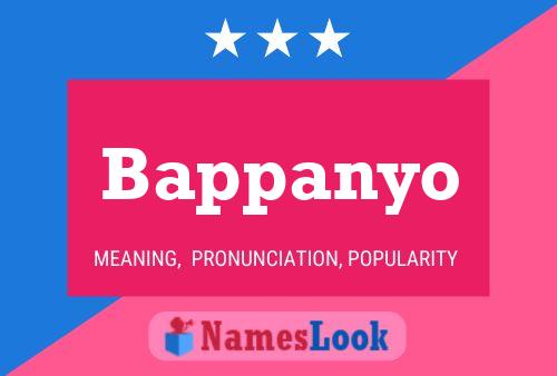 Póster del nombre Bappanyo