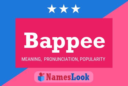 Póster del nombre Bappee