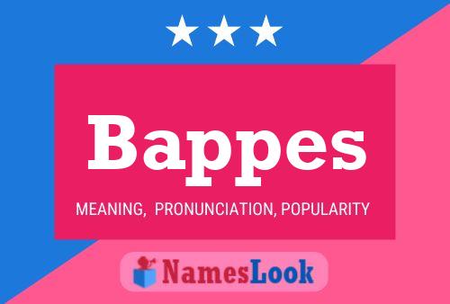 Póster del nombre Bappes