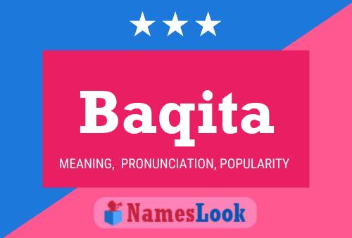 Póster del nombre Baqita