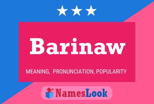 Póster del nombre Barinaw