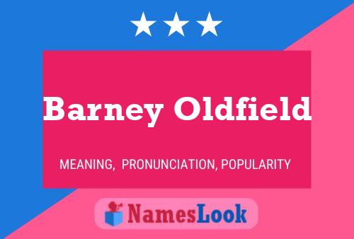 Póster del nombre Barney Oldfield