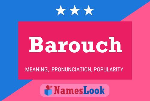 Póster del nombre Barouch