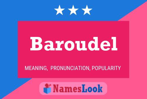 Póster del nombre Baroudel