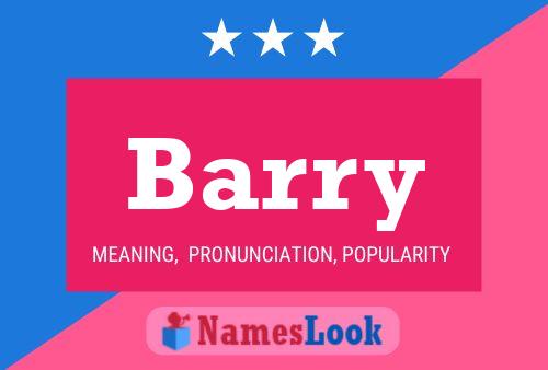 Póster del nombre Barry