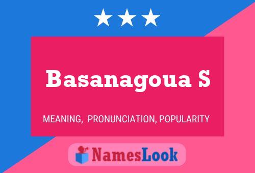 Póster del nombre Basanagoua S