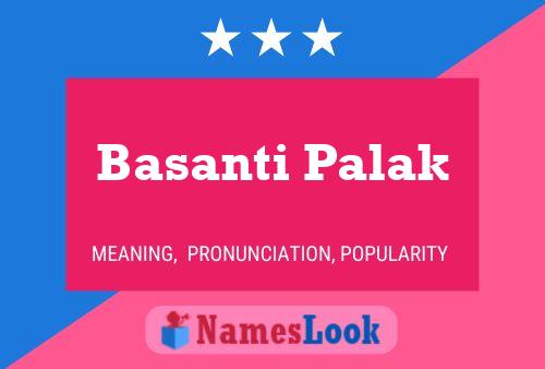 Póster del nombre Basanti Palak