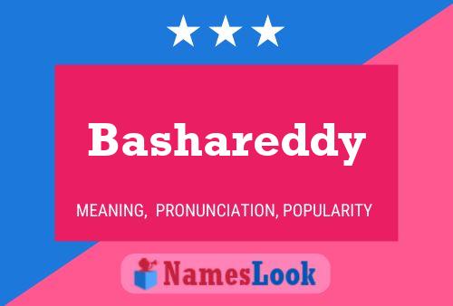 Póster del nombre Bashareddy