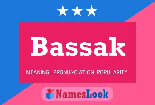 Póster del nombre Bassak