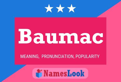 Póster del nombre Baumac