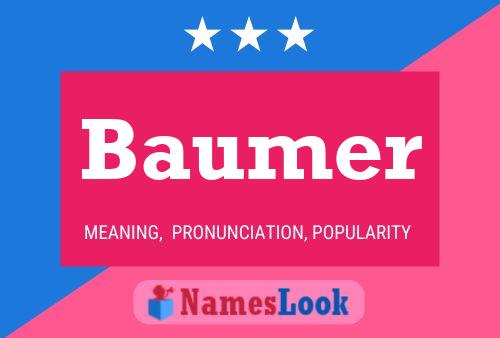 Póster del nombre Baumer