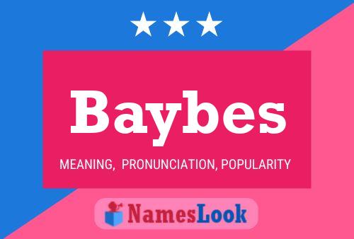 Póster del nombre Baybes