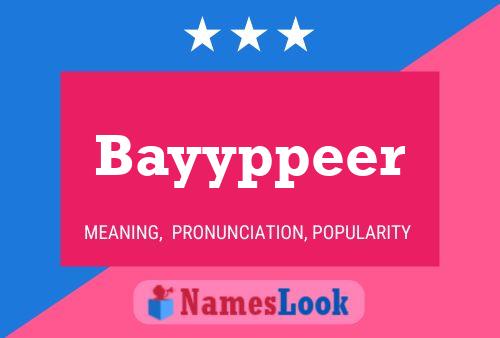 Póster del nombre Bayyppeer