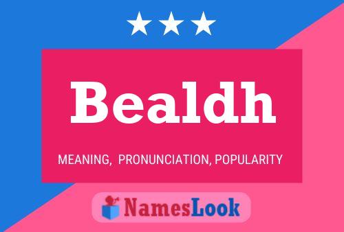 Póster del nombre Bealdh