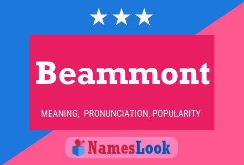 Póster del nombre Beammont