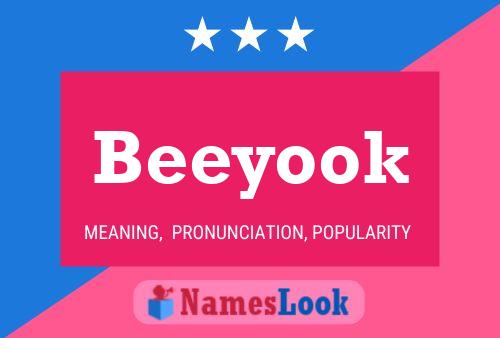 Póster del nombre Beeyook