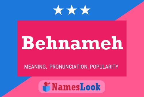 Póster del nombre Behnameh