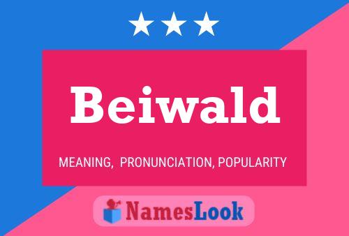 Póster del nombre Beiwald