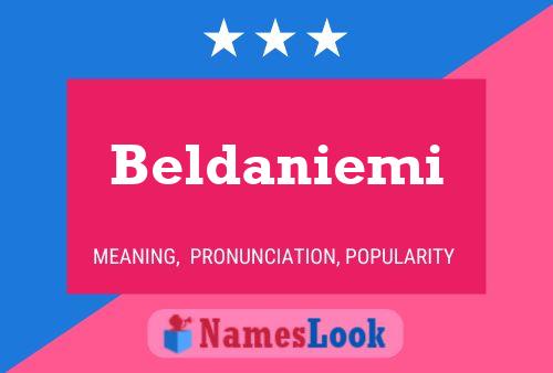 Póster del nombre Beldaniemi