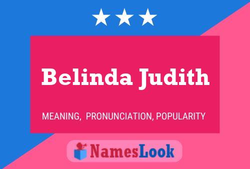 Póster del nombre Belinda Judith