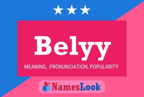 Póster del nombre Belyy