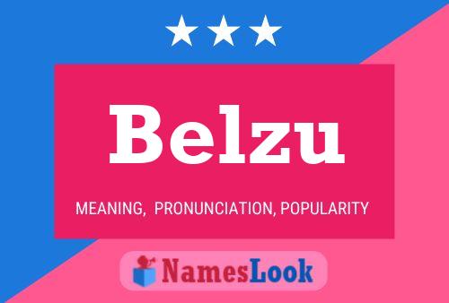 Póster del nombre Belzu