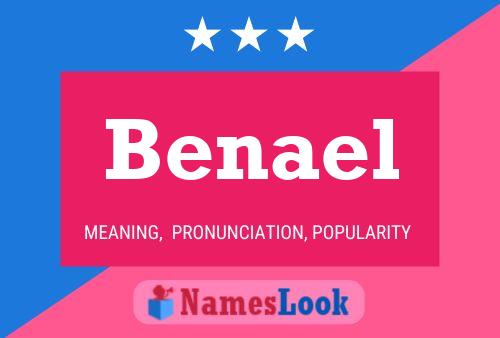 Póster del nombre Benael