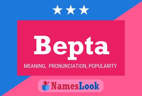 Póster del nombre Bepta