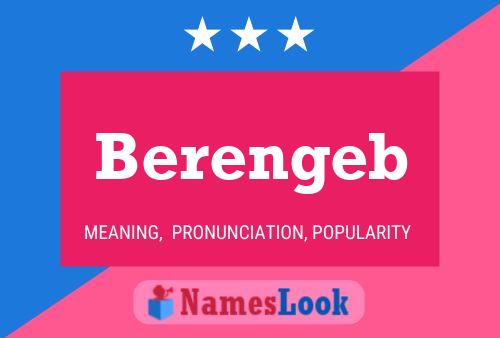 Póster del nombre Berengeb