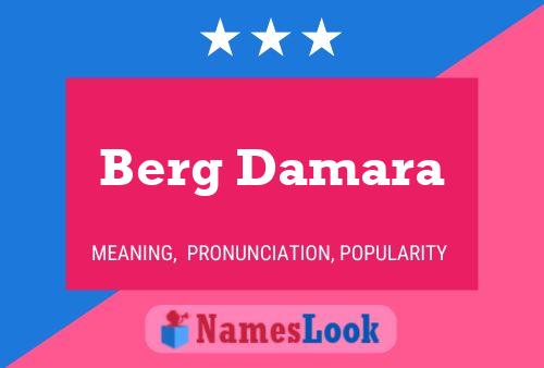 Póster del nombre Berg Damara