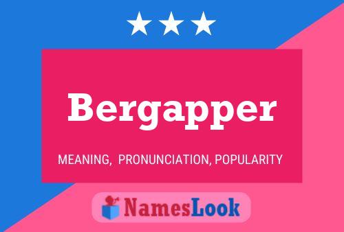 Póster del nombre Bergapper