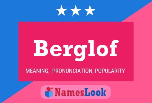 Póster del nombre Berglof