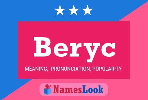 Póster del nombre Beryc