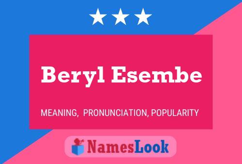 Póster del nombre Beryl Esembe