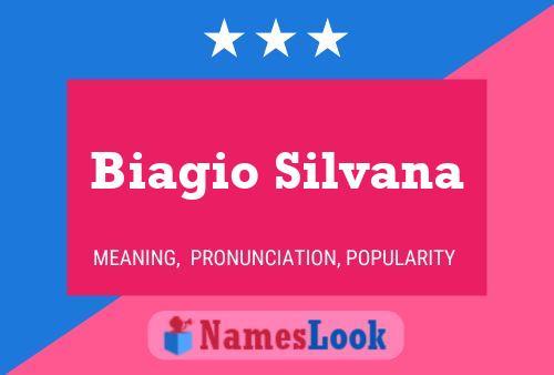 Póster del nombre Biagio Silvana