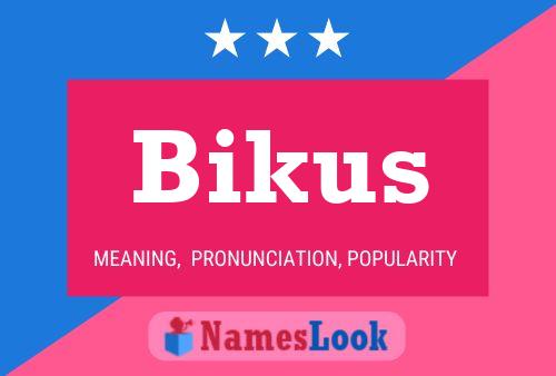 Póster del nombre Bikus