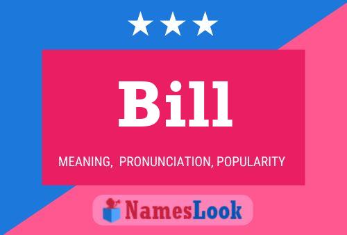 Póster del nombre Bill