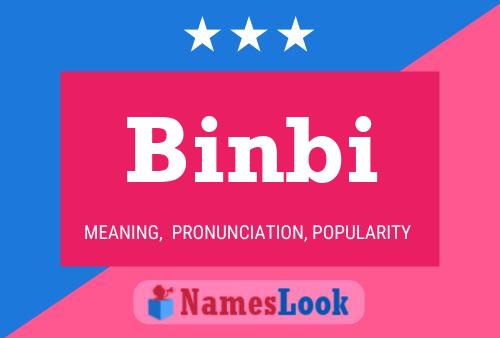 Póster del nombre Binbi