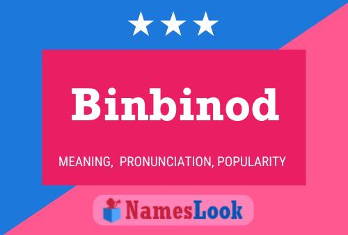 Póster del nombre Binbinod