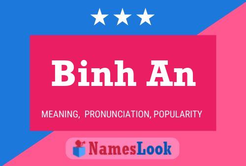 Póster del nombre Binh An