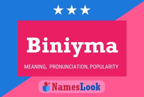 Póster del nombre Biniyma