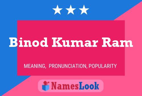 Póster del nombre Binod Kumar Ram