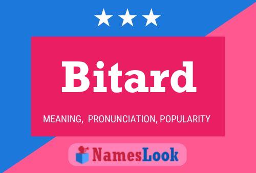 Póster del nombre Bitard