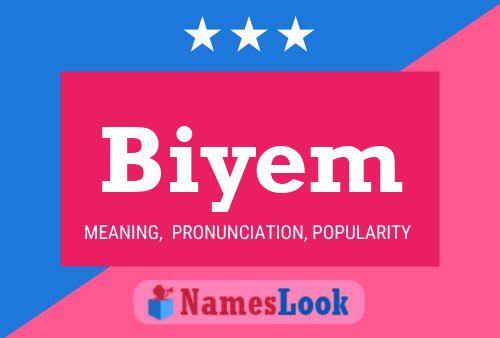 Póster del nombre Biyem